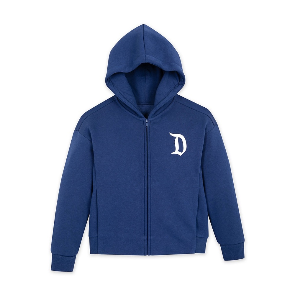 Disneyland Logo Blue Zip-Up Hoodie